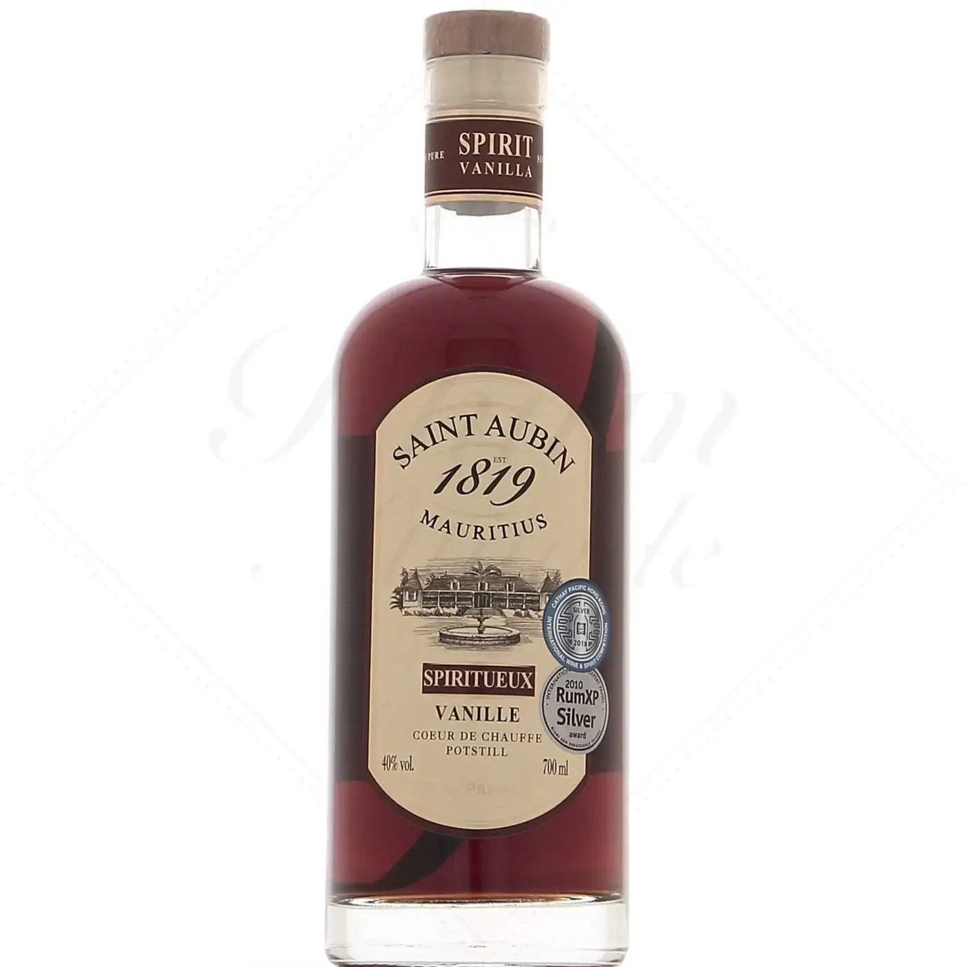 Image of the front of the bottle of the rumRhum Vanille Extra Premium