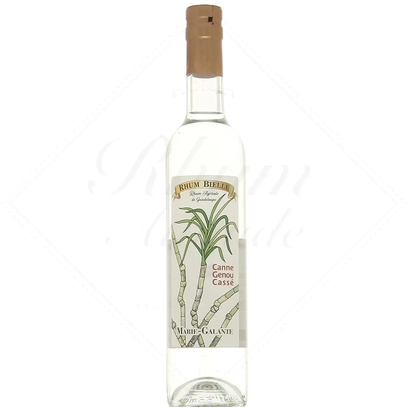 Image of the front of the bottle of the rumCanne Genou Cassé