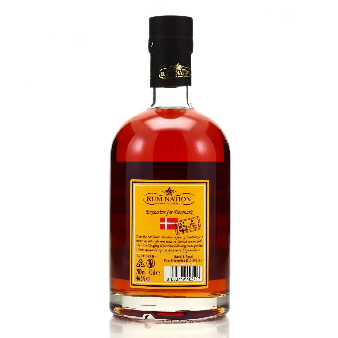 High resolution image of the bottle