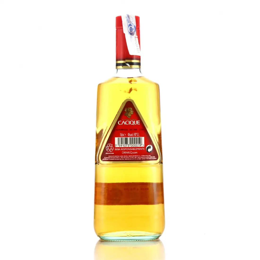 Hochauflösendes Bild der Flasche