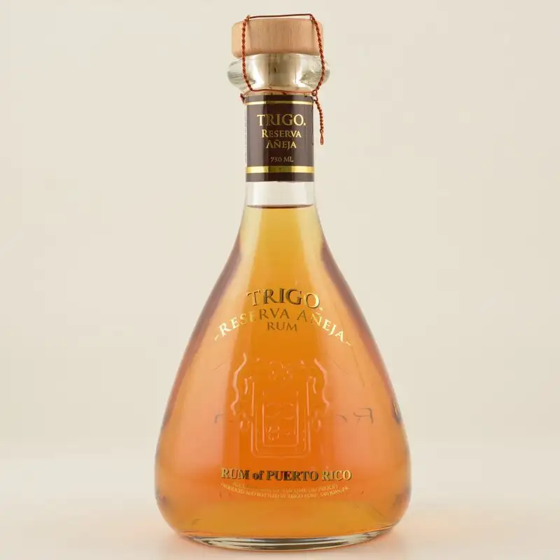 Image of the front of the bottle of the rum Trigo Reserva Aneja Rum