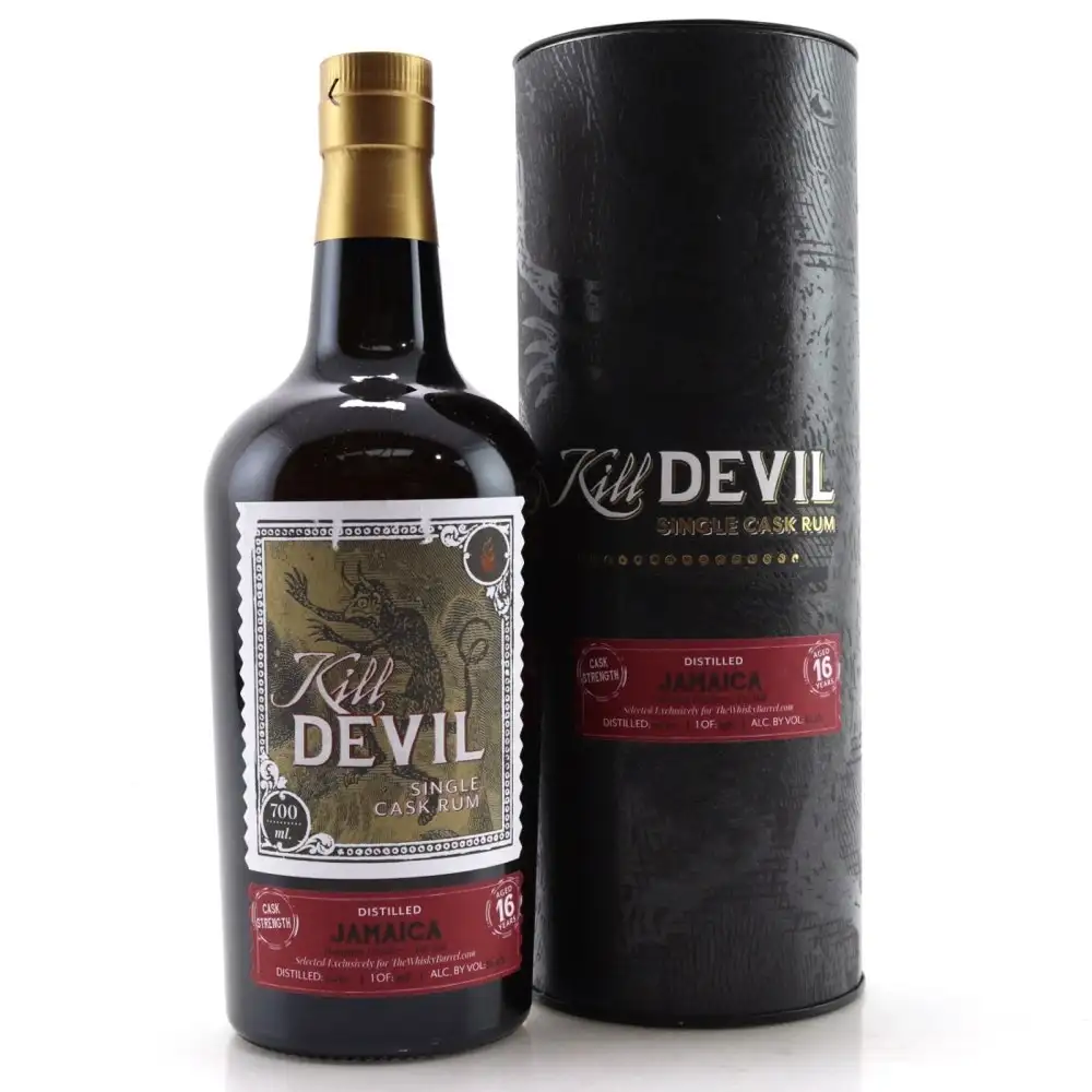 Image of the front of the bottle of the rum Kill Devil (The Whisky Barrel) <>H