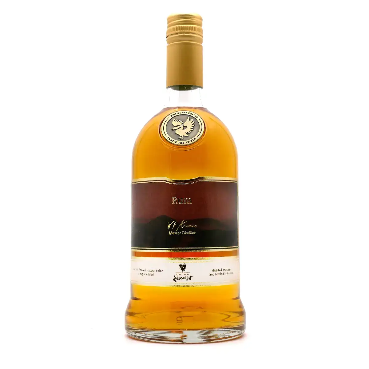Bottle of Feindestillerie Krauss Rum by Krauss