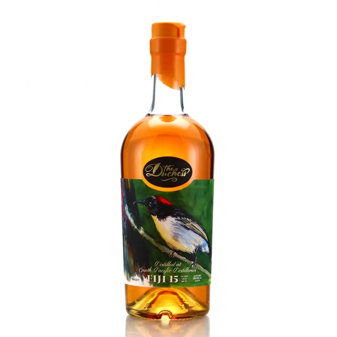 Image of the front of the bottle of the rum Fiji