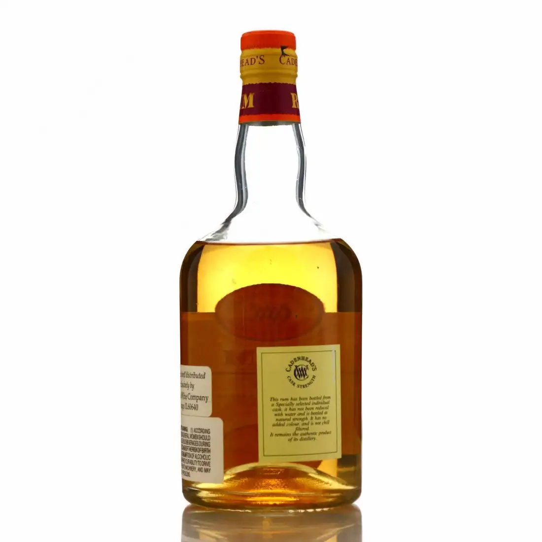 Hochauflösendes Bild der Flasche