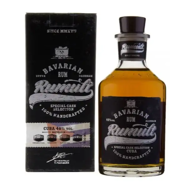 Image of the front of the bottle of the rum Rumult Special Cask Selection