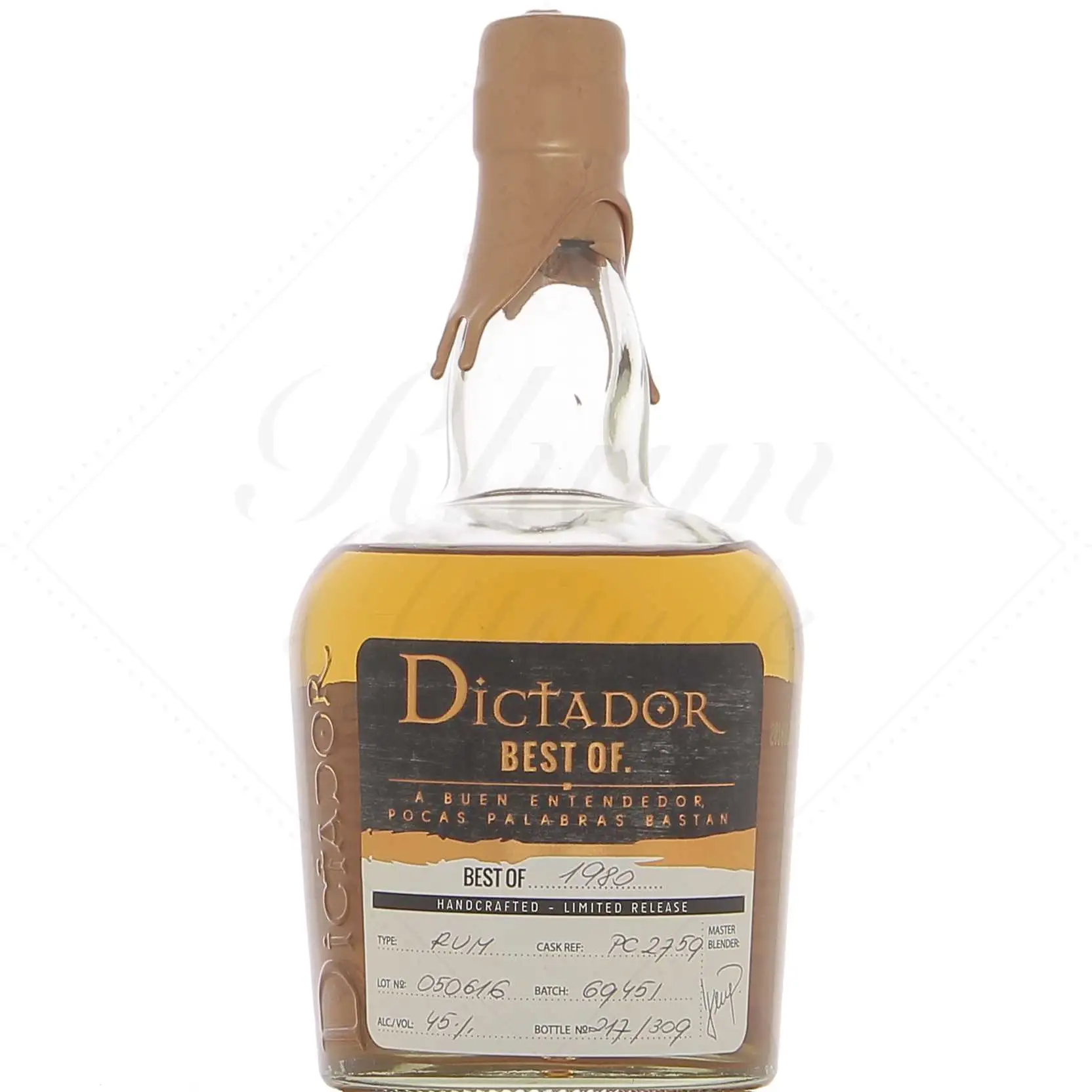 High resolution image of the bottle