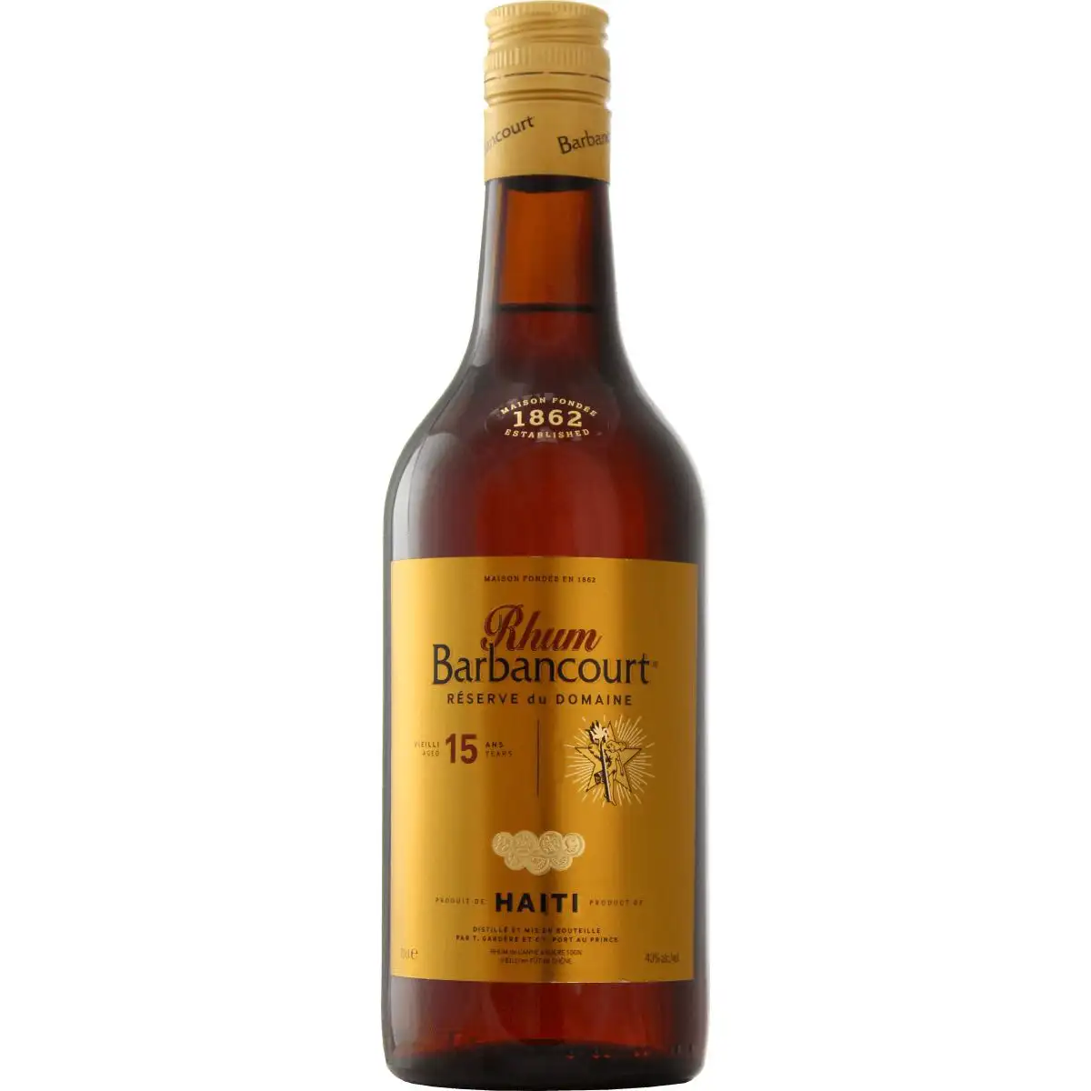 Rhum Vieux Réserve 15-Year Rum - Haiti Barbancourt RX900