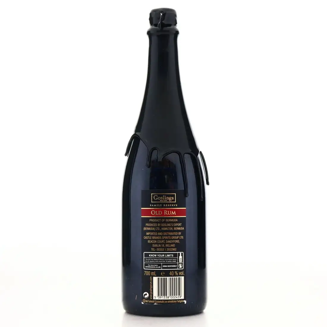 High resolution image of the bottle