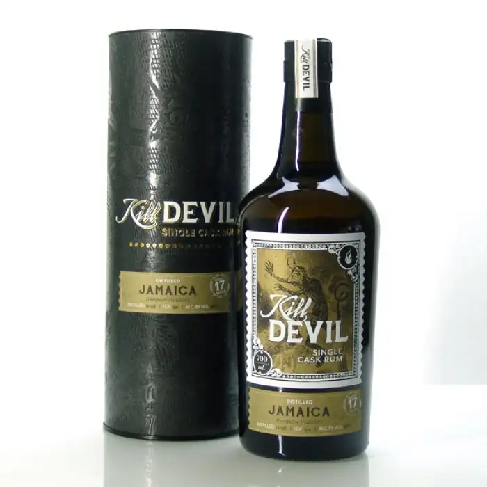 Image of the front of the bottle of the rum Kill Devil HLCF