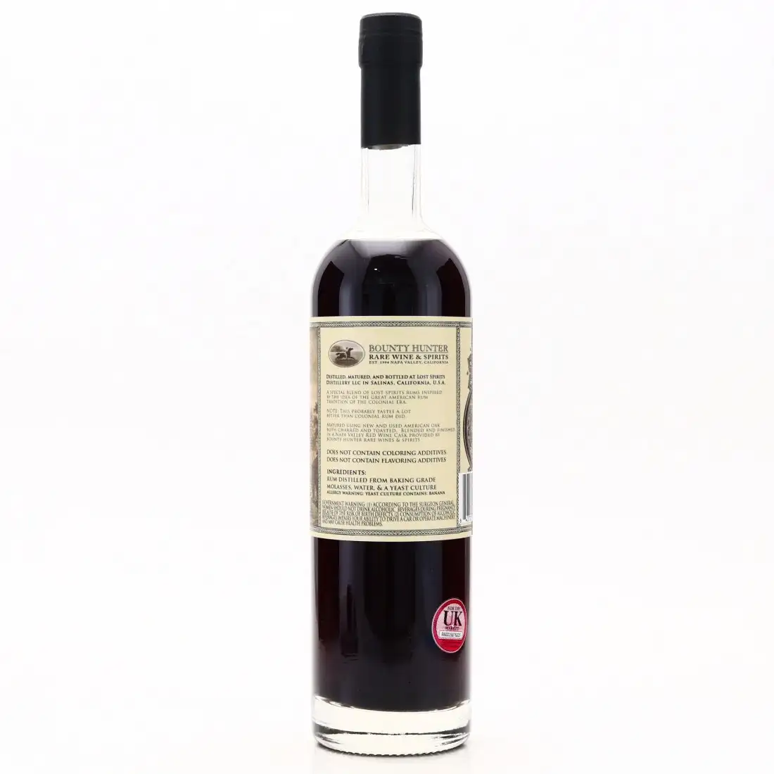 Hochauflösendes Bild der Flasche