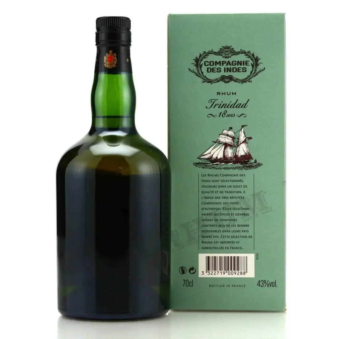 Hochauflösendes Bild der Flasche