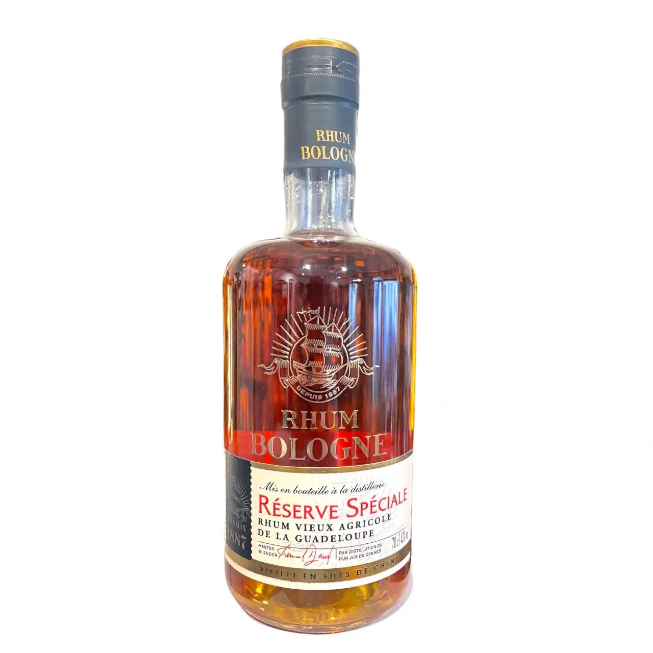 Image of the front of the bottle of the rum Réserve Spéciale