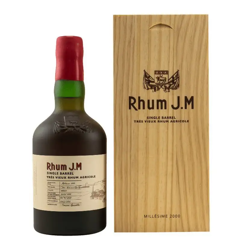 Image of the front of the bottle of the rum Single Barrel
