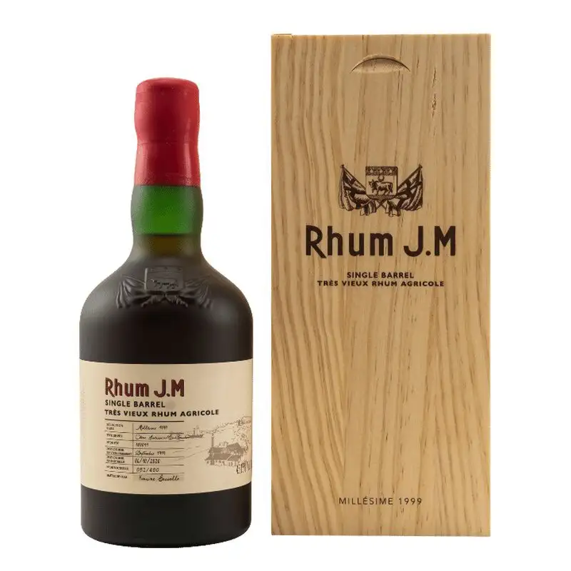 Image of the front of the bottle of the rumSingle Barrel