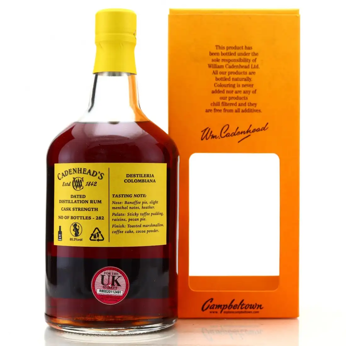 Hochauflösendes Bild der Flasche