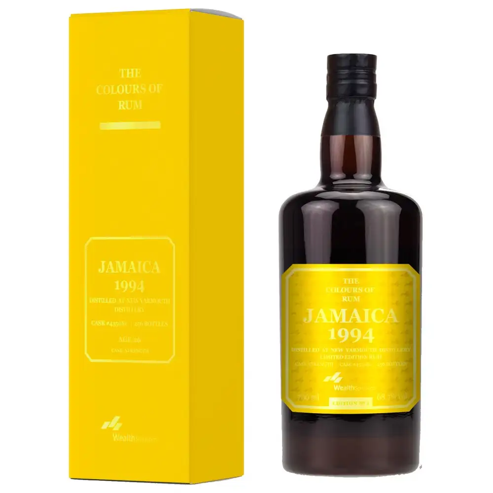 Image of the front of the bottle of the rum Jamaica