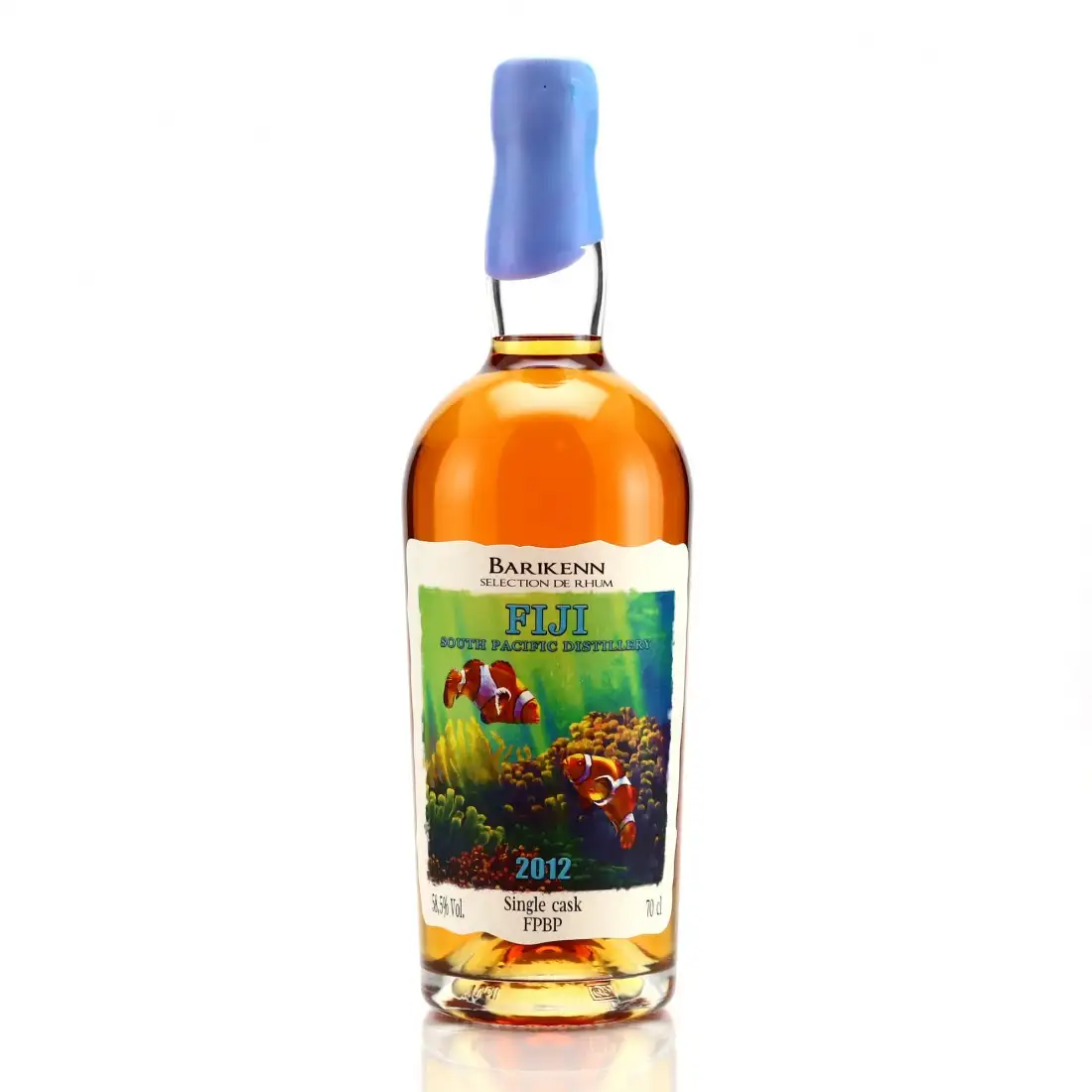 Image of the front of the bottle of the rum Fiji FPBP