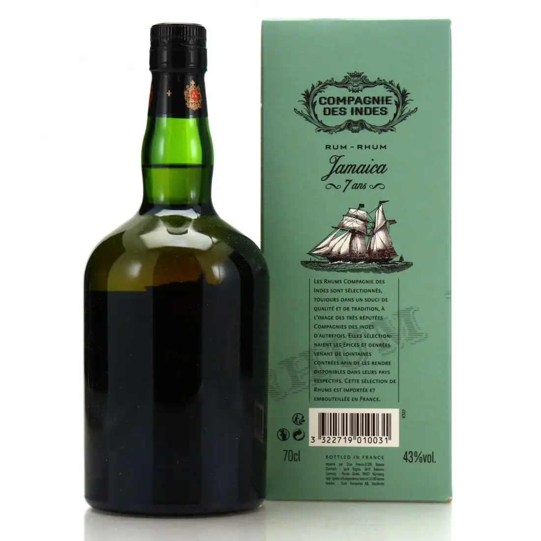 Hochauflösendes Bild der Flasche
