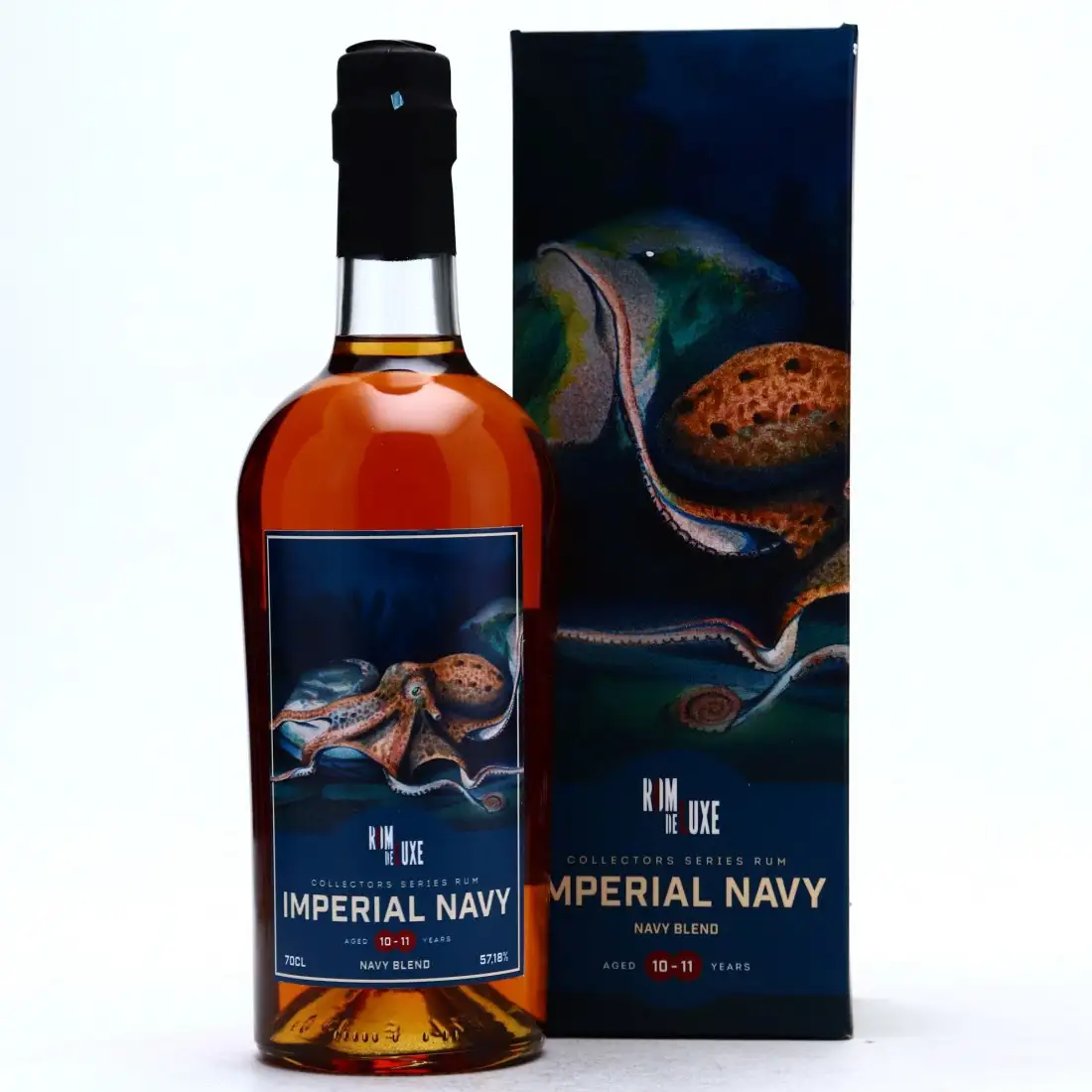 Image of the front of the bottle of the rum Collectors Series No. 1 Imperial Navy