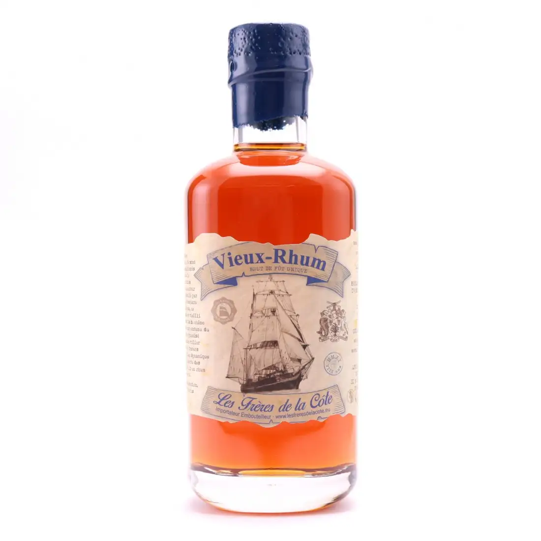 Image of the front of the bottle of the rum Vieux-Rhum