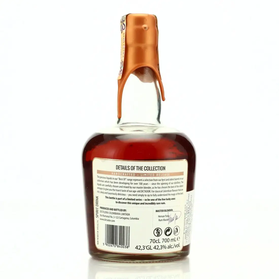 Image haute résolution de la bouteille