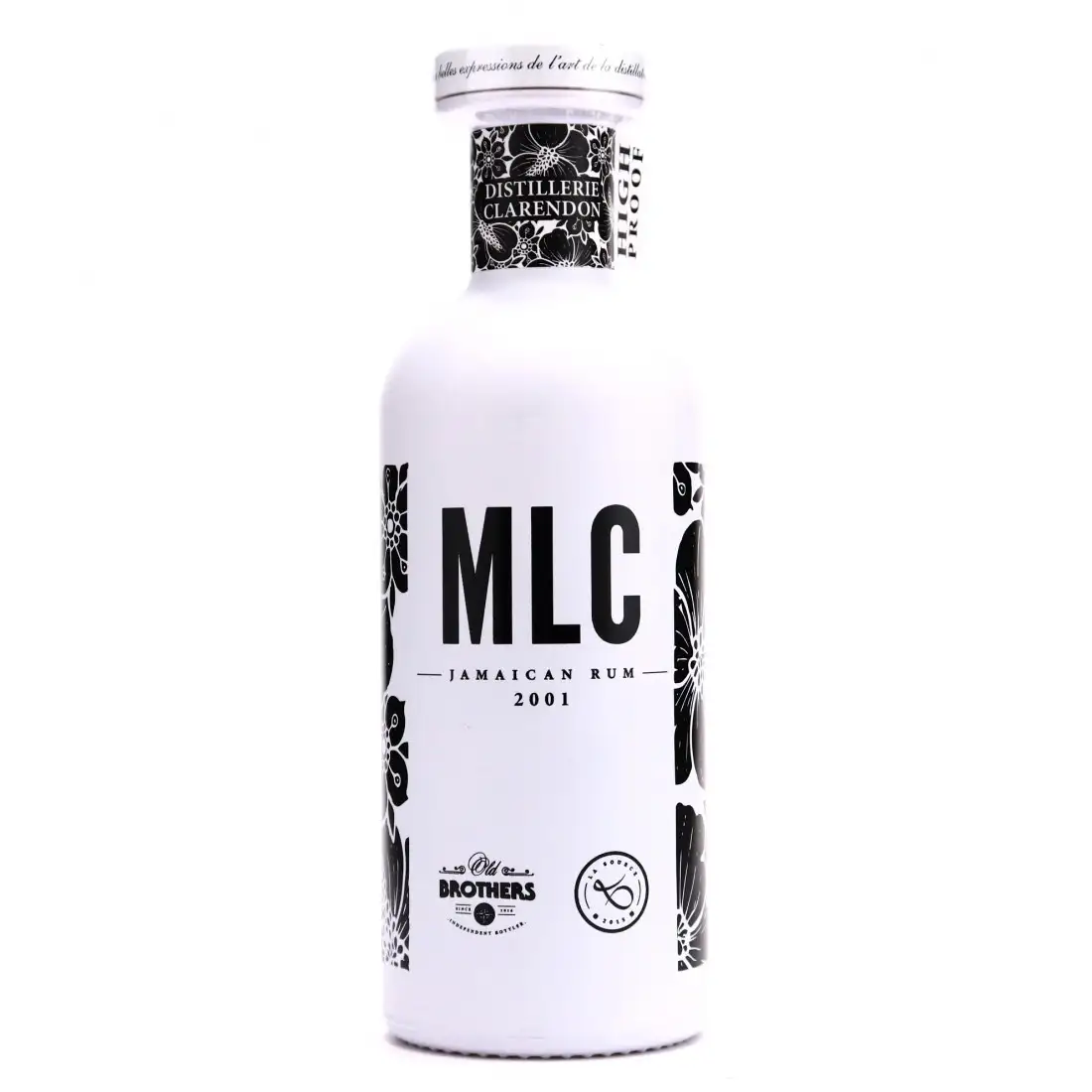 Image of the front of the bottle of the rum Clarendon MLC