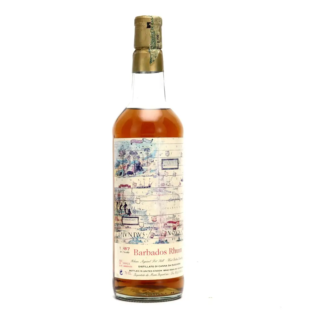 Image of the front of the bottle of the rum Barbados Rum