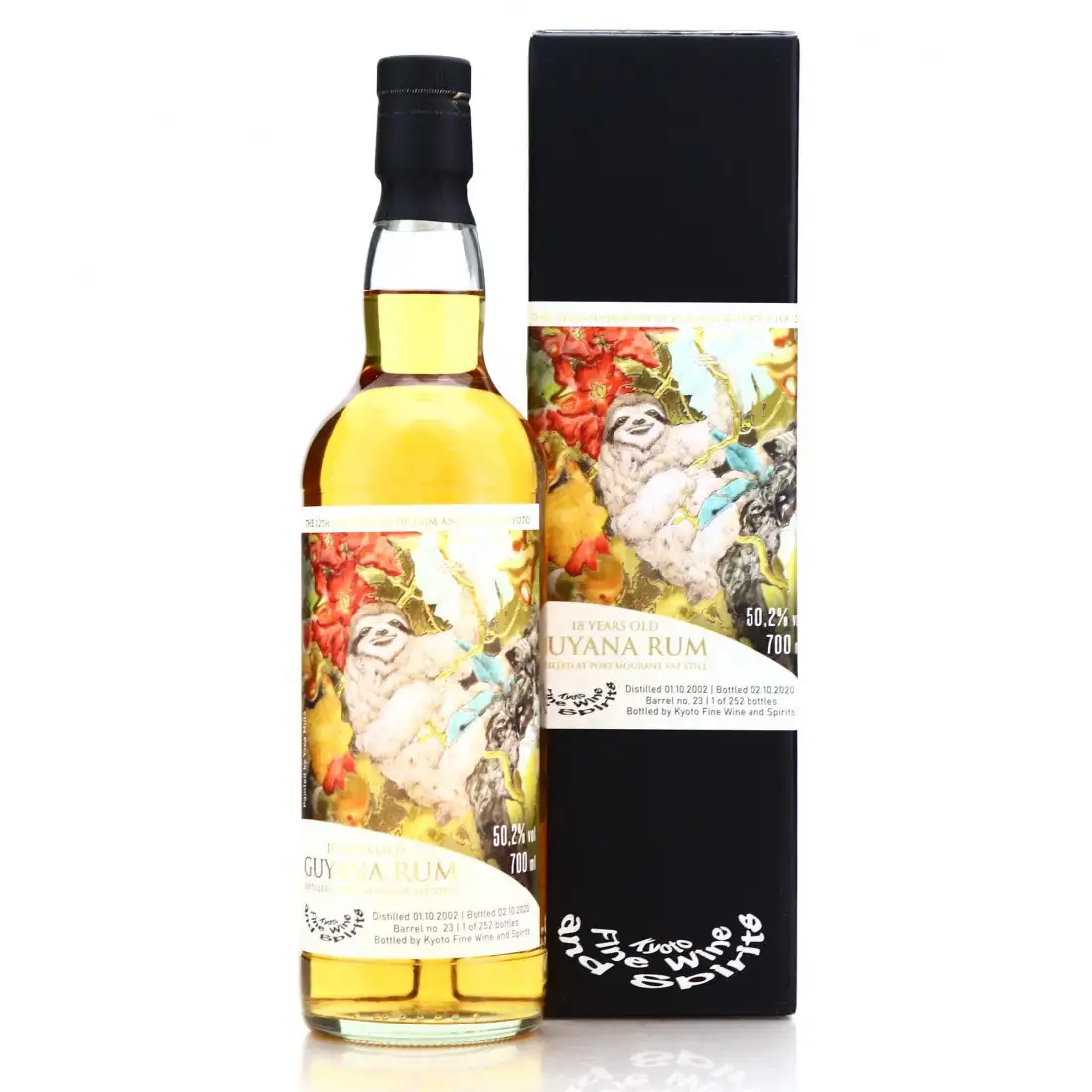 Image of the front of the bottle of the rumGuyana Rum