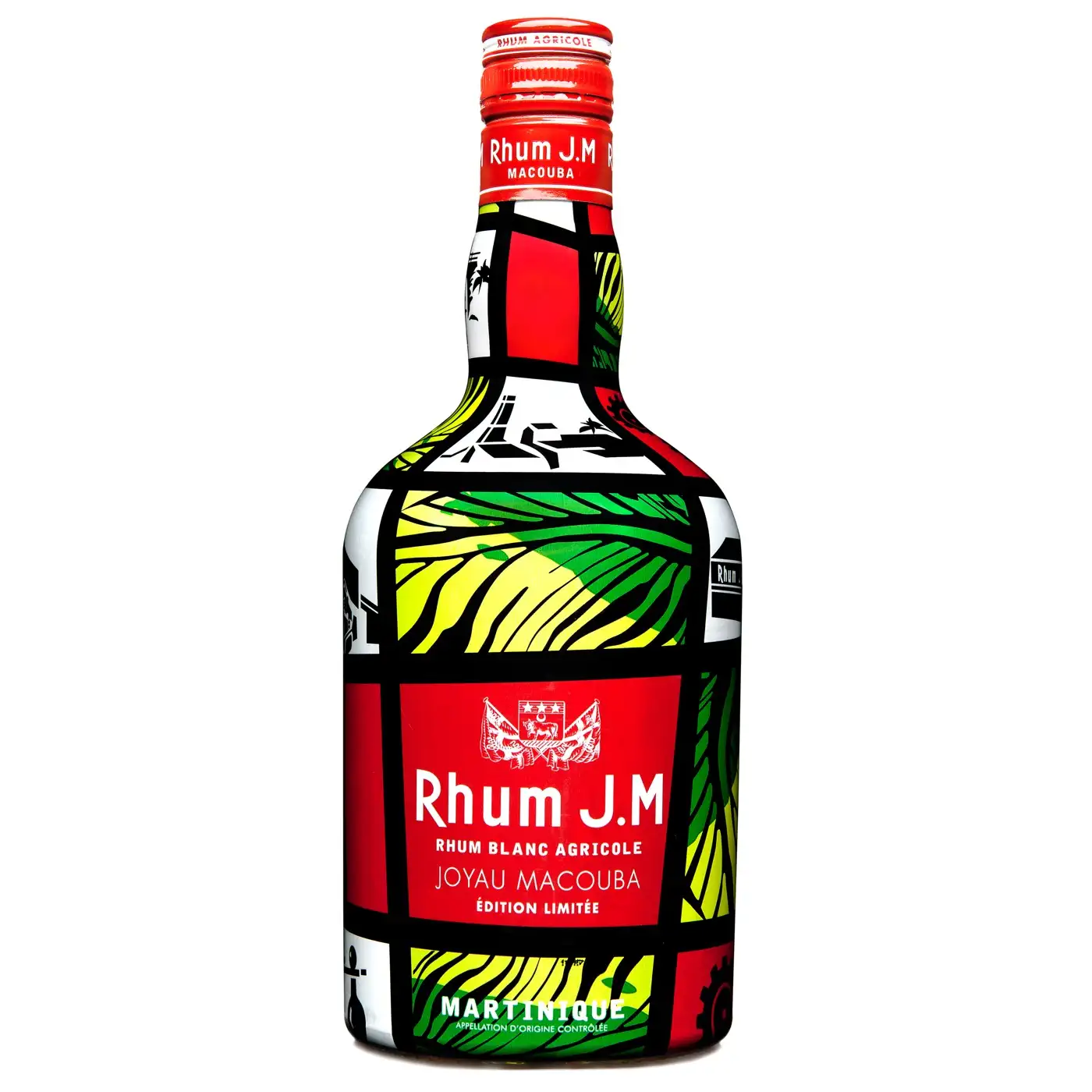Image of the front of the bottle of the rum Jungle Joyau Macouba