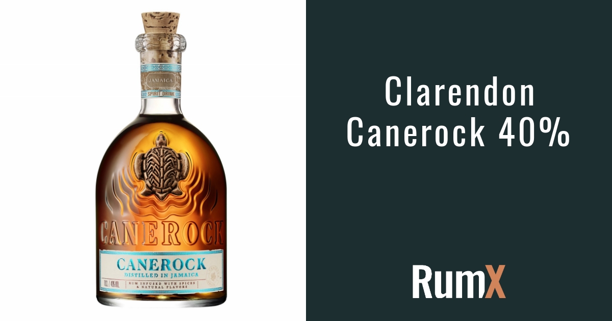 Canerock Jamaican Rum 40% ABV - Rated 7.5 RX12008