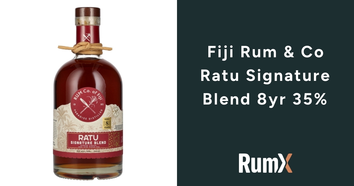 Fiji Rum & Co Ratu Signature Blend | RX12199 | RumX