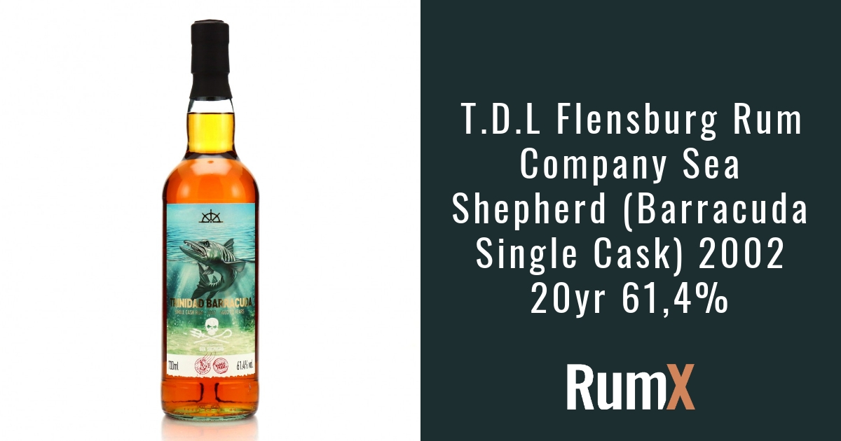 T.D.L Flensburg Rum Company Sea Shepherd (Barracuda Single