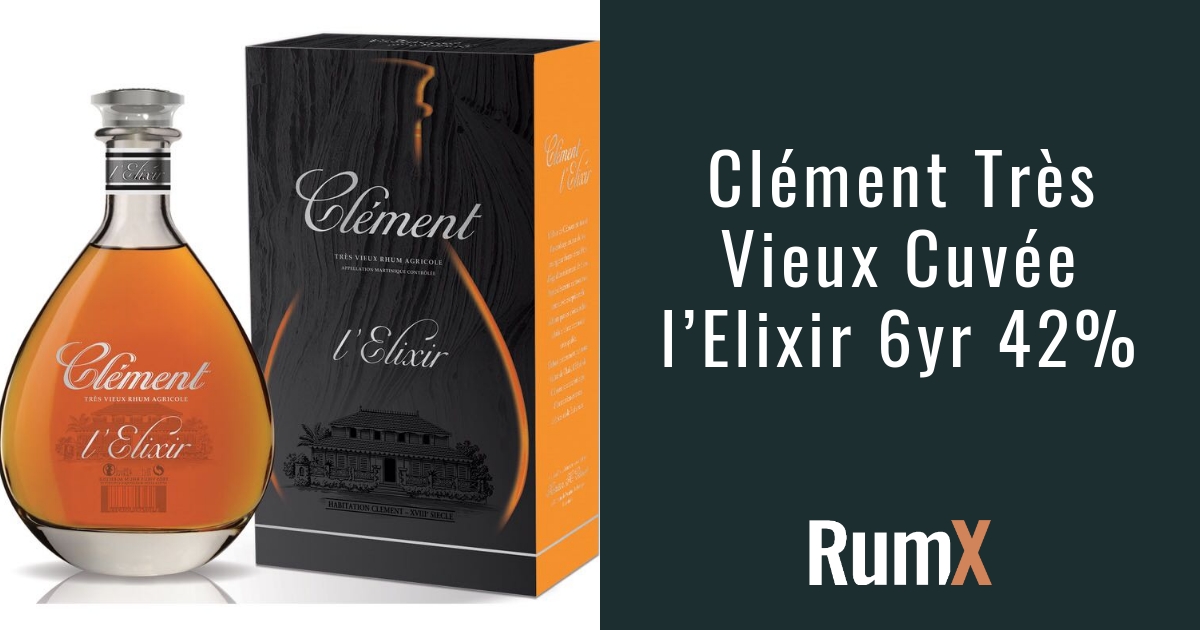 Clément Très Vieux Cuvée l'Elixir | RX1226 | RumX