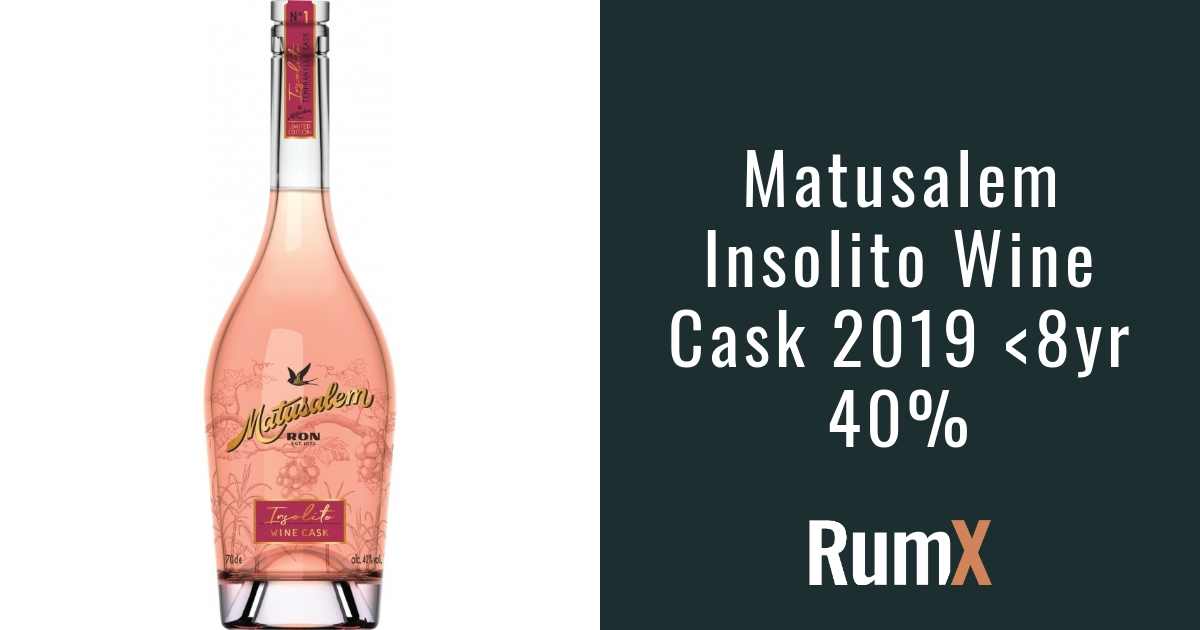 Rhum Matusalem Insolito Wine Cask