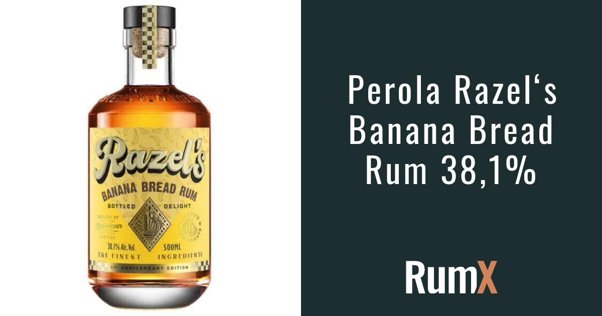 Perola Razel\'s Banana Bread Rum 38,1% | RX14027 | RumX