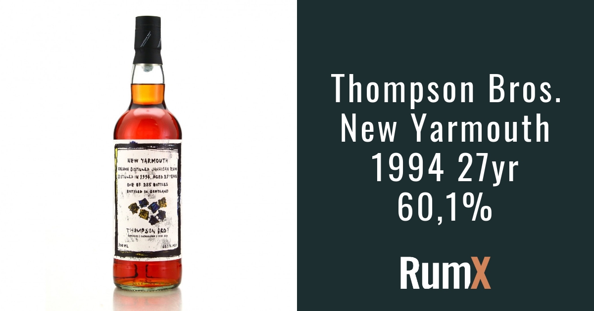 Thompson Bros. New Yarmouth 1994 | RX13113 | RumX
