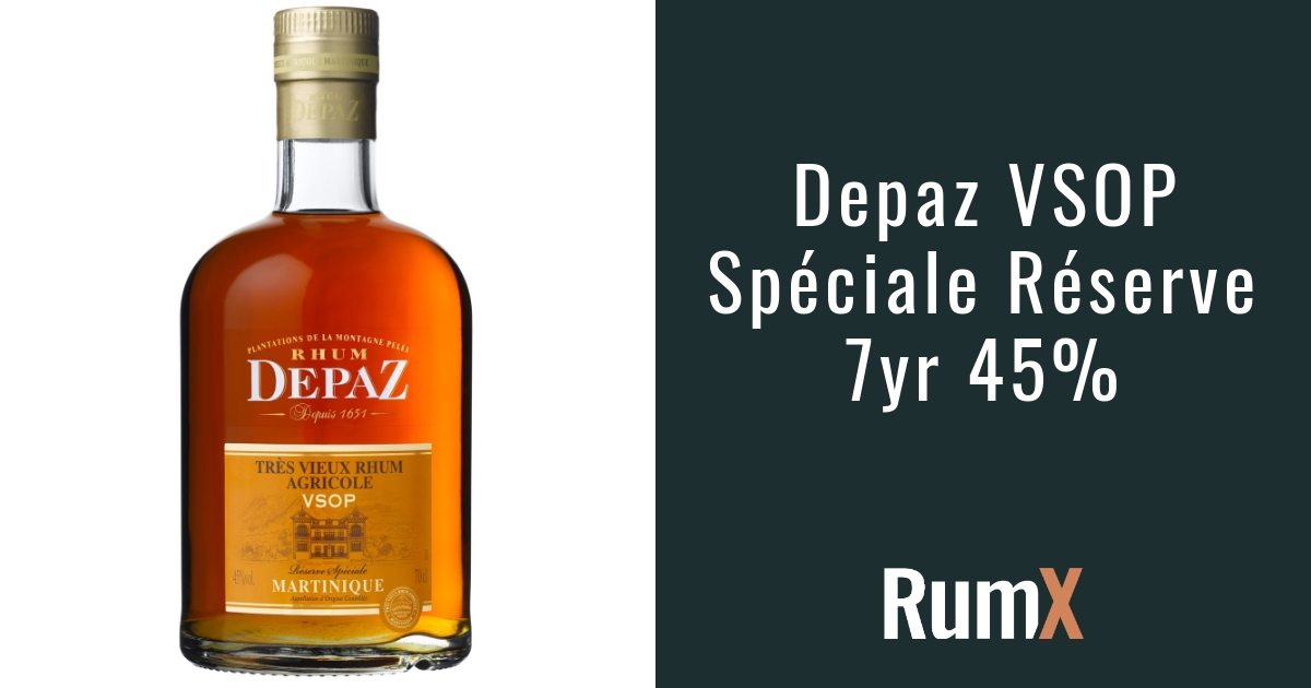 Depaz VSOP Spéciale Réserve | RX215 | RumX