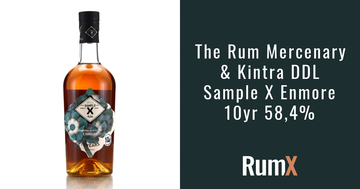 The Rum Mercenary & Kintra DDL Sample X Enmore 10yr 58,4 RX12440 RumX