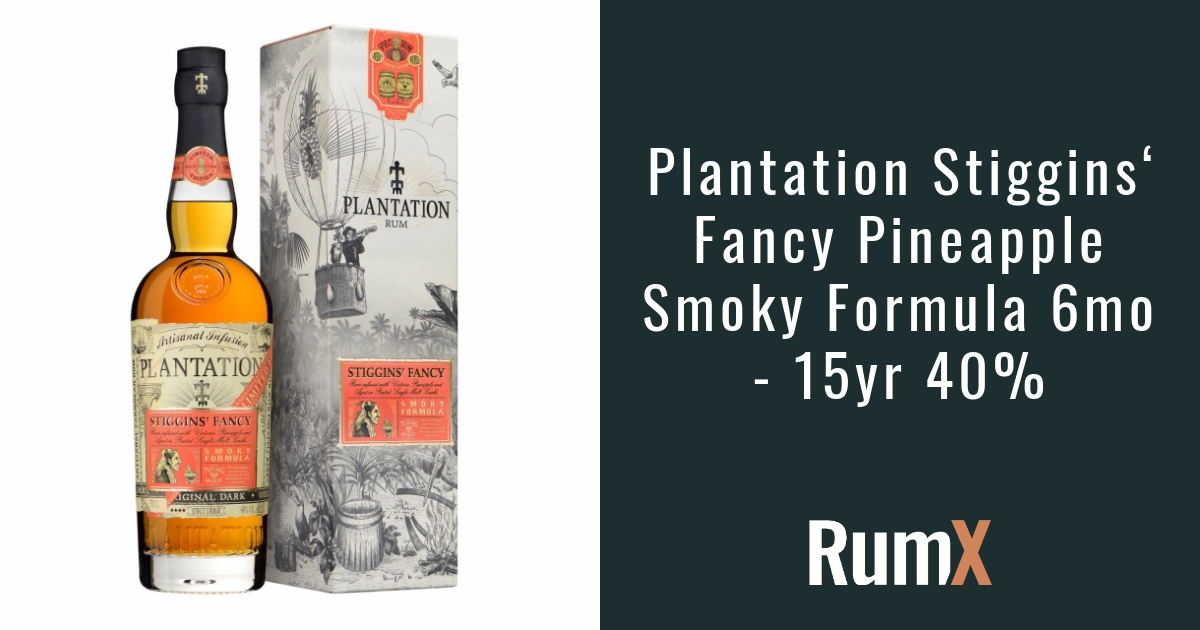 Avg RumX Pineapple Blend, - Smoky | Plantation 7.6 RX11228 Rum