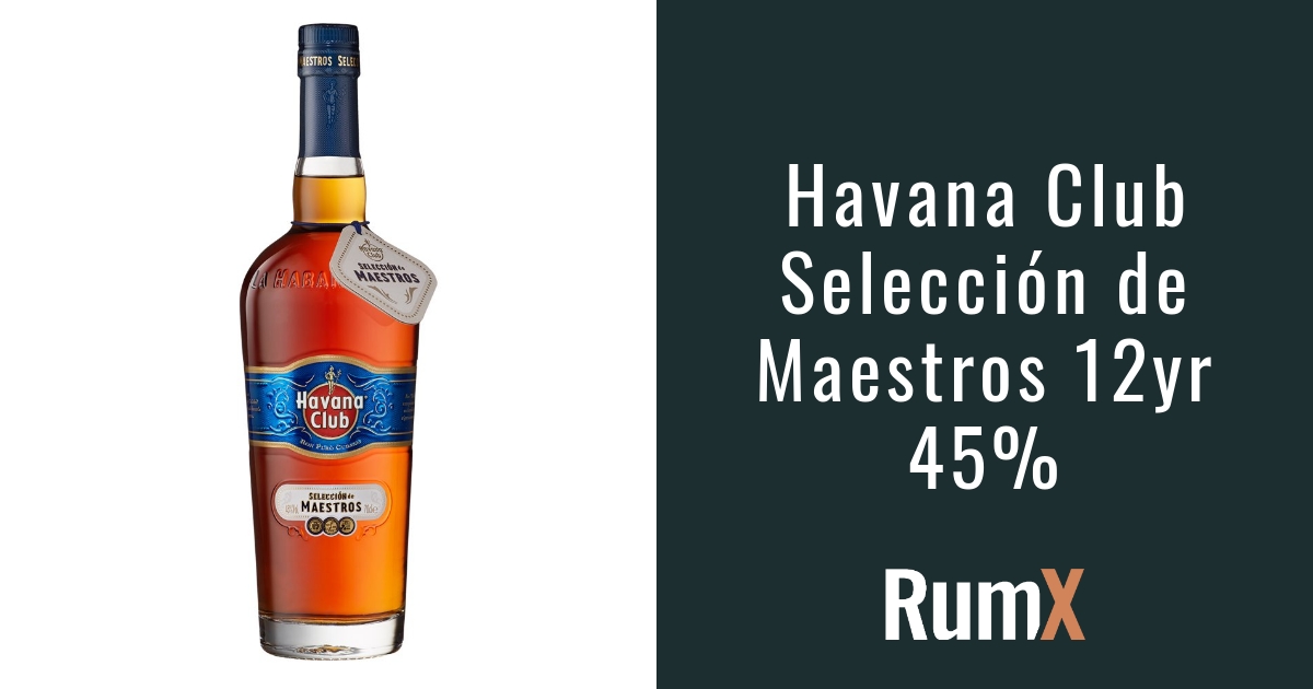 Havana Club Selección de Maestros Rum 12y - RX44 | RumX
