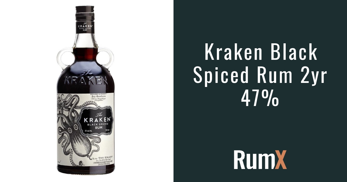 Rhum Kraken 47° - The Black Spiced - Achat Rhums Nicolas