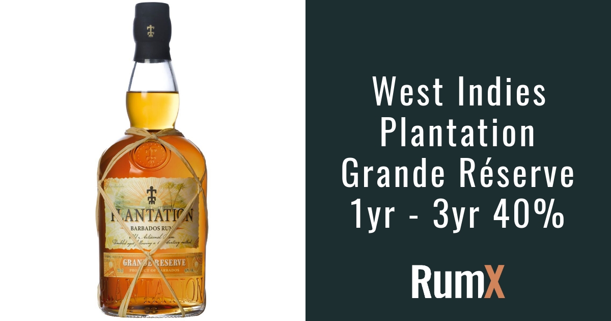 Plantation Grande Réserve Rum: Rated 7.0/10 - RX65 | RumX