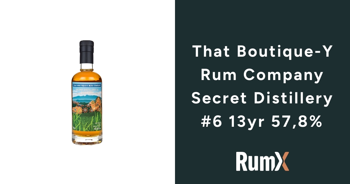 TBRC Secret Distillery #6 | RX12538 | RumX