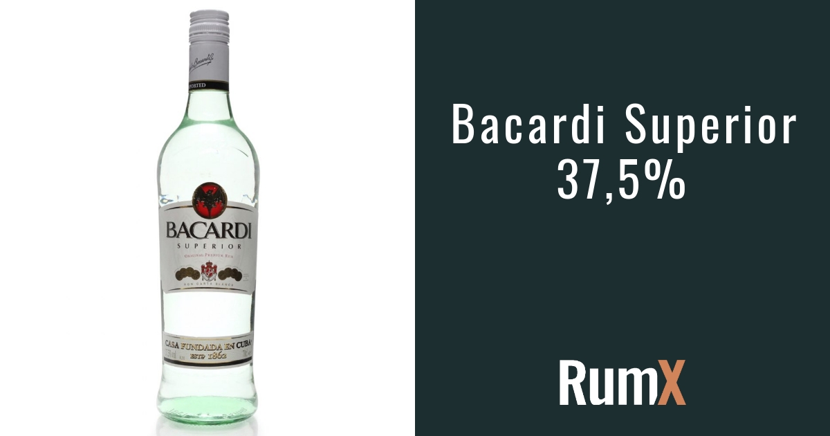 Bacardi Superior Rum 限定版ギフトボックス入り 700ml Bacardi Superior Rum 限定版ギフトボックス入り 700ml バカルディ
