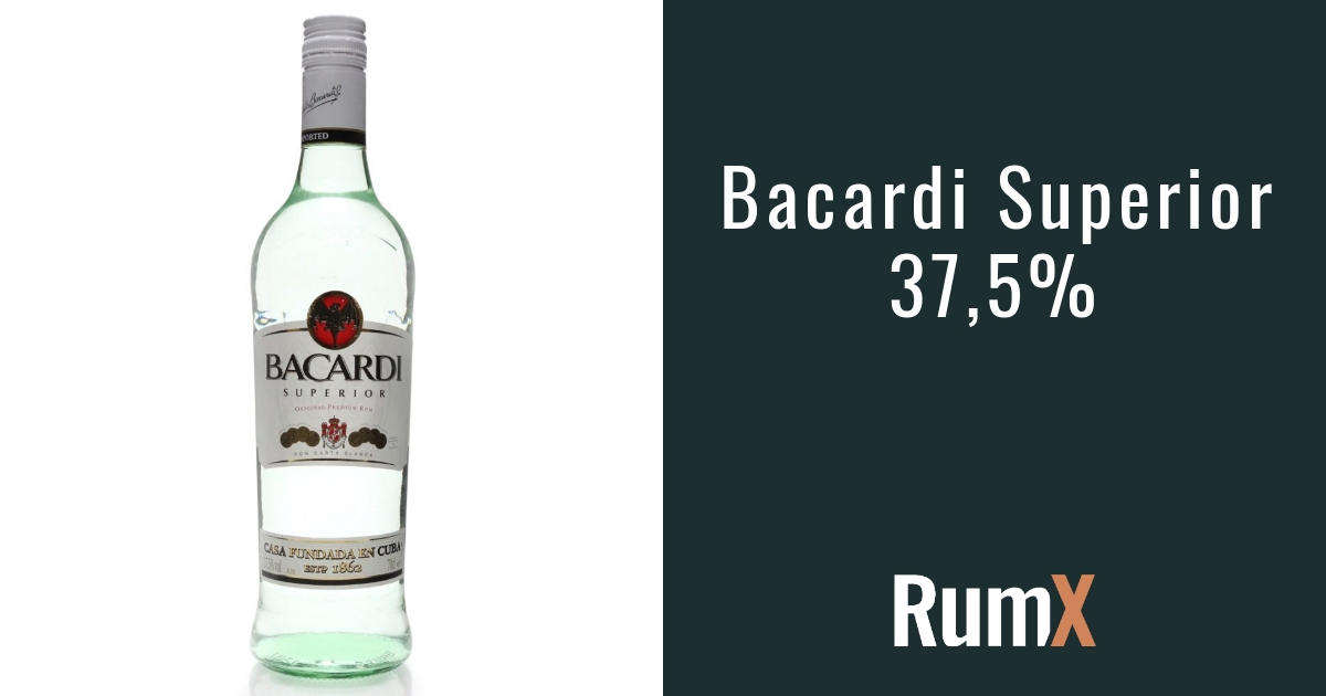 Bacardi Superior 37,5% | RX4477 | RumX