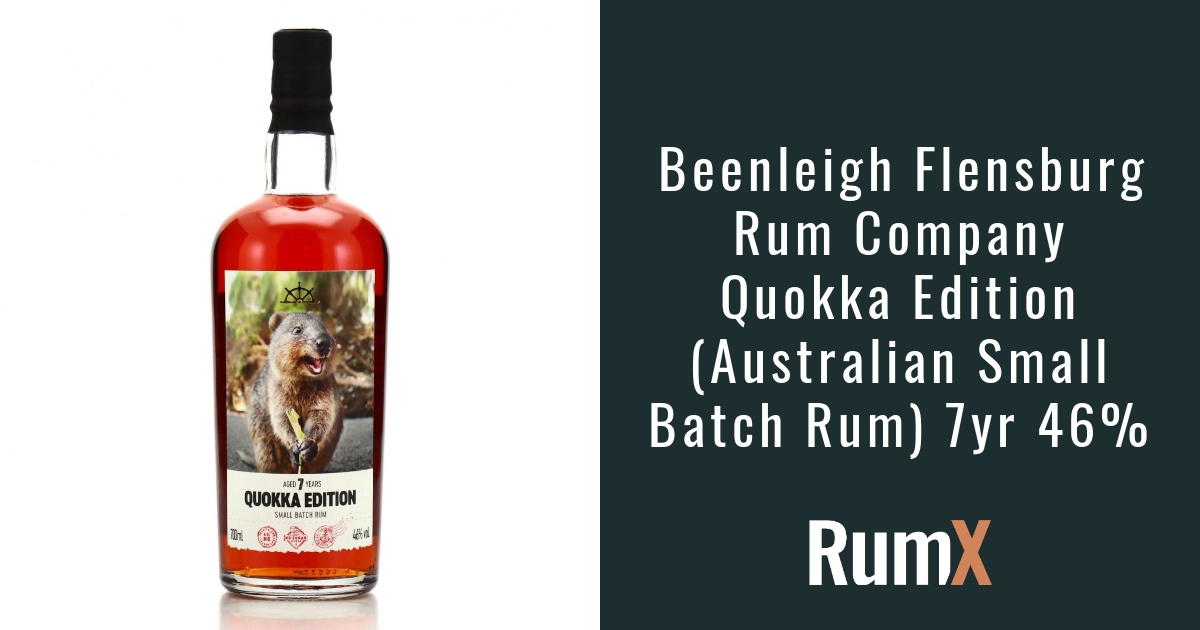 Beenleigh Flensburg Rum Company Quokka Edition (Australian Small Batch