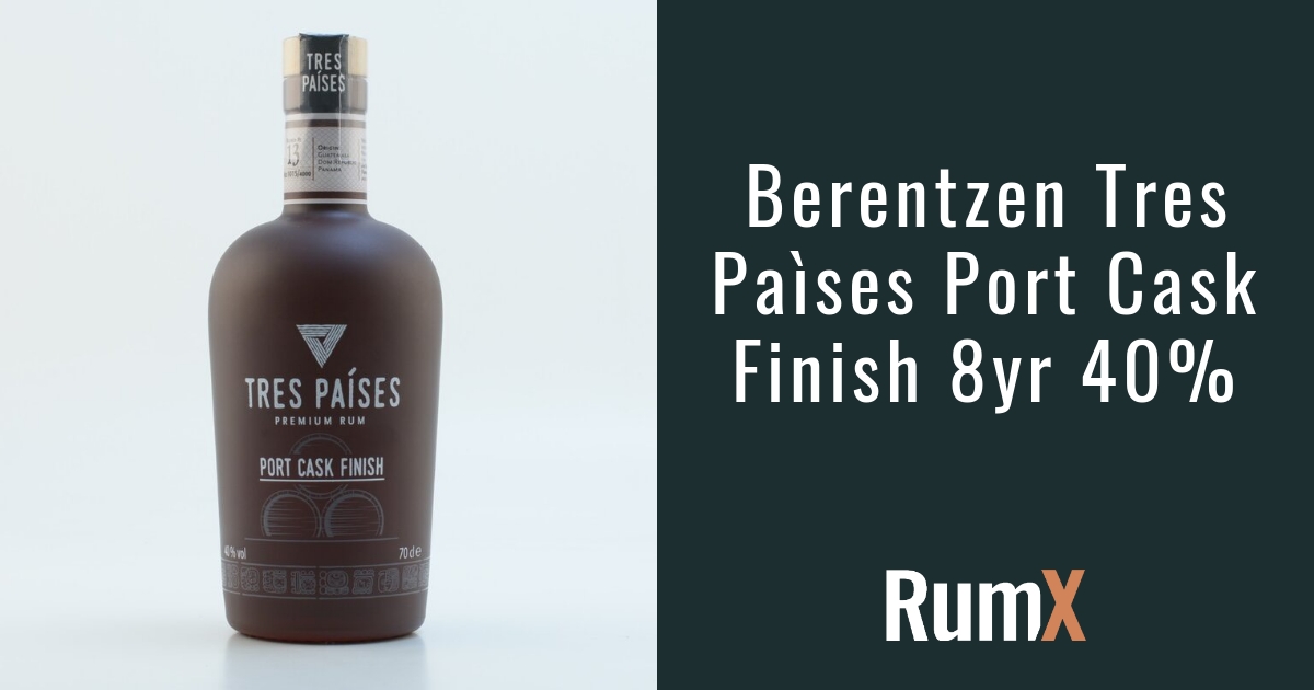 Berentzen Tres Paìses Port Cask Finish 8yr 40% | RX9223 | RumX