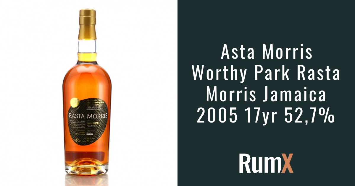 Worthy Park Jamaica Rum 17年熟成 日本限定 WORTHY PARK Single Barrel 2006 17年 JAPAN EXCLUSIVE ワーシーパーク