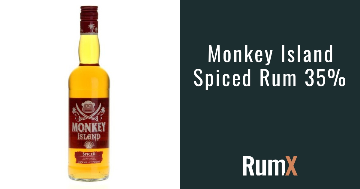 Monkey Island Spiced Rum 35 RX3079 RumX